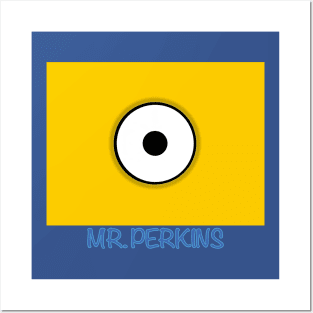 MINION USA DESPICABLE MR.PERKINS Posters and Art